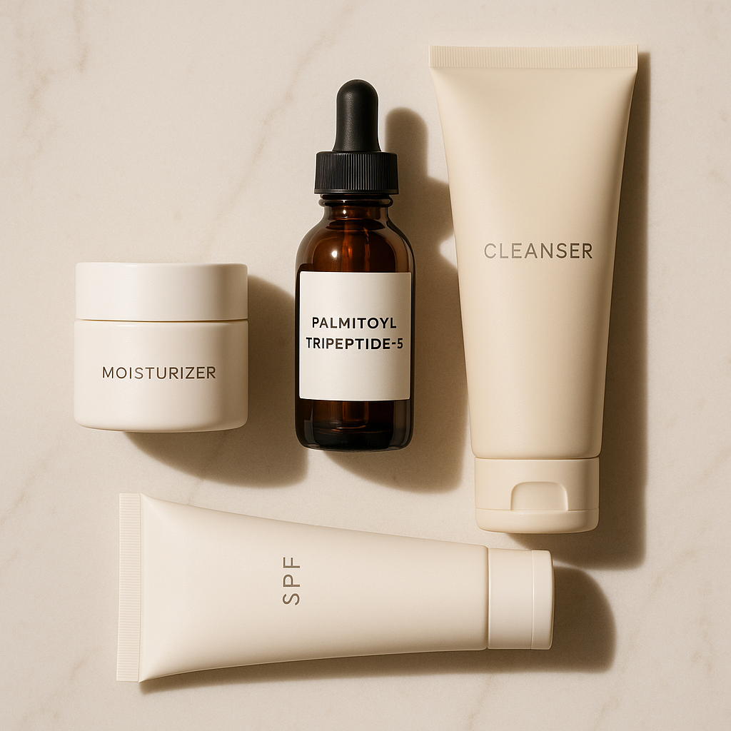 How to Stimulate Collagen Production in Skin: A Deep Dive into Palmitoyl Tripeptide-5
